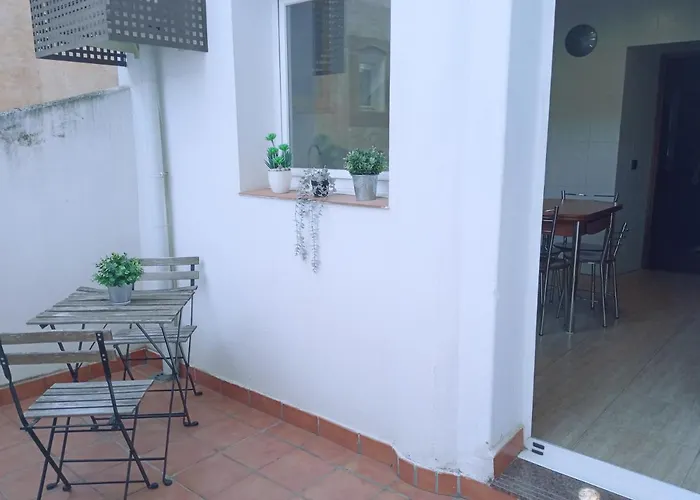 Apartmán La Almena 1 Junto A Plaza Mayor,2 Habitaciones, Parking Gratuito Caces